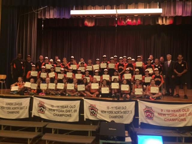 2015 district 20 Little League champs